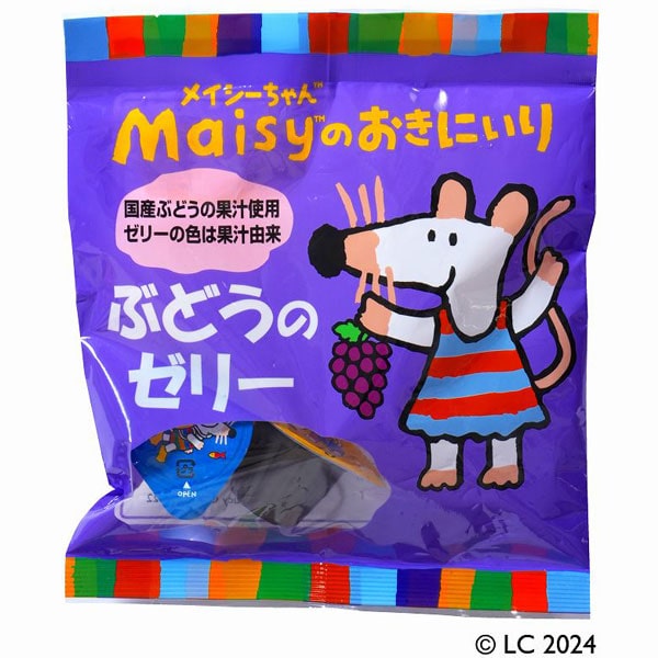【夏季限定】メイシーちゃん（TM）のおきにいり ぶどうのゼリー（23g×6個入）【創健社】のサムネイル
