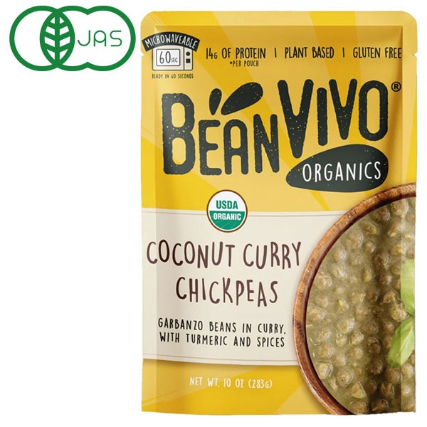 BEAN VIVO 有機ひよこ豆のココナッツカレー（283g）【アリサン】