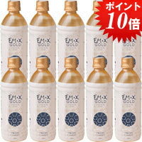 EM・Xゴールド（500ml）【10本セット】【EM生活】【いつでもポイント10倍】【送料無料】