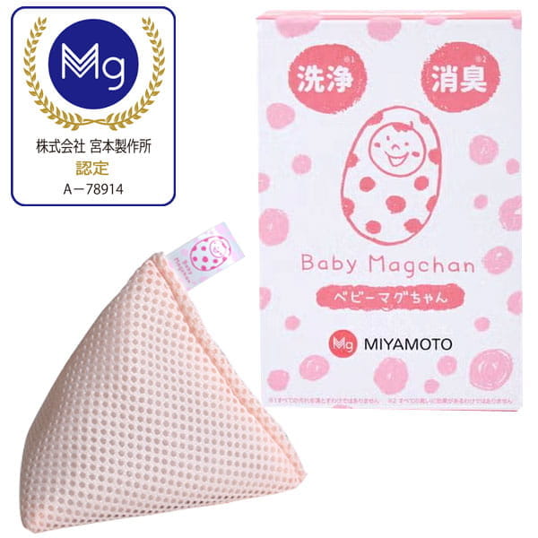 ガイアの夜明けや羽鳥慎一のモーニングショーで紹介！マグちゃんを入れるだけ！商品詳細商品番号sj0001原材料金属マグネシウム（純度99.55％）外側メッシュ及びバイアス：ポリエステル100％、内袋：ナイロン100％※旭化成フュージョン…蛍光塗料を使用しないナチュラルなネット素材を使用しています。内容量約70g用途綿、麻、合成繊維用液性アルカリ性使い方洗濯物をぎゅうぎゅうに入れず、ゆとりをもたせて入れるようにしてください。洗濯後は干して乾かしてください。乾燥器での使用も可能ですが、極力使用はお控えください。使用上の注意混ぜるな危険と表記されている塩素系の洗剤との併用はお止めください。洗濯以外の目的には使用しないで下さい。販売元株式会社宮本製作所広告文責有限会社自然館 0957-22-8770＞＞マグちゃんシリーズ一覧