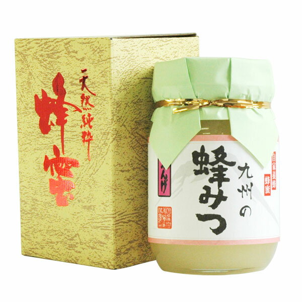 自家養蜂 九州の蜂みつ れんげ(500g)【川口養蜂場】