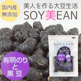 SOY美EAN(ソイビーン)有明のりと黒豆(6...の紹介画像2
