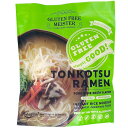 グルテンフリーインスタントラーメンとんこつ風 (液体スープ)(113g(麺75g、スープ38g))【小林生麺】〇