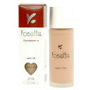 フォセットファンデーションS(肌色ミックスタイプ) 211号(オークル系)(30ml)【ジュポン化粧品本舗】