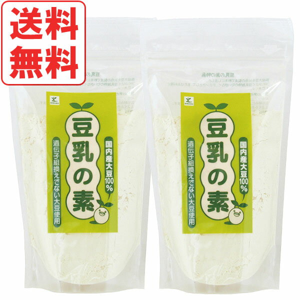 【4月新商品】豆乳の素（国産大豆使用）（150g）【2個セット】【コダマ健康食品】【メール便送料無料の場合代引・同梱不可】□
