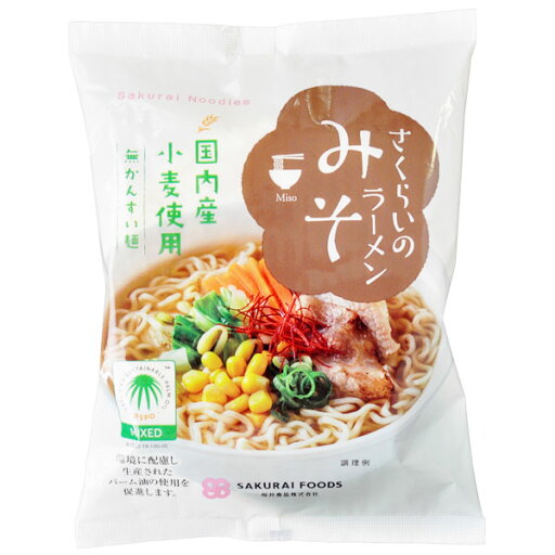 さくらいのラーメン みそ(101g)【桜井食品】 さくらいのラーメン みそ(101g)【桜井食品】
