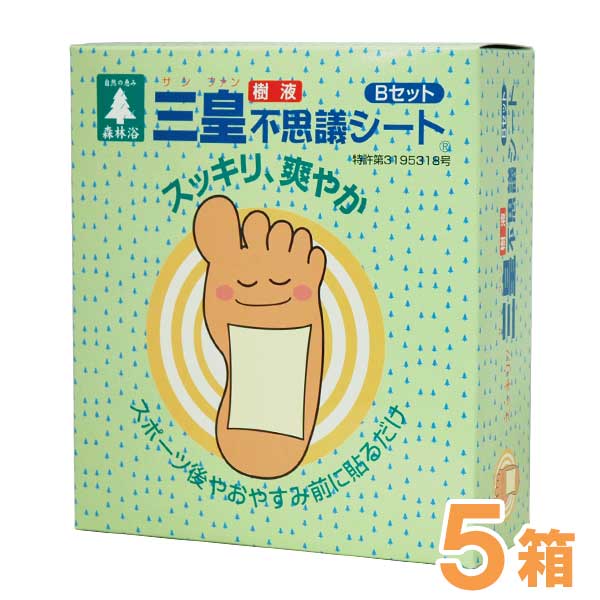 【送料無料】三皇樹液不思議シートBセット　じゅくじゅくタイプ（24枚入（48駒）固定シート24枚）【5箱セット】【三皇】