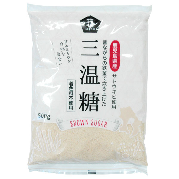 鹿児島県産三温糖（500g）【ムソー】