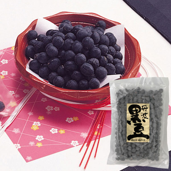 【完売御礼】【冬季限定】丹波黒豆（200g）【ムソー】【年末年始好適品】□