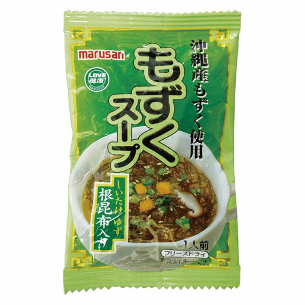 もずくスープ（3.8g）フリーズドライ【マルサンアイ】