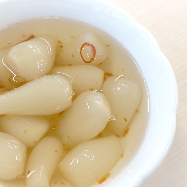 宮崎県産ピリ辛らっきょう（100g）【上沖産業】
