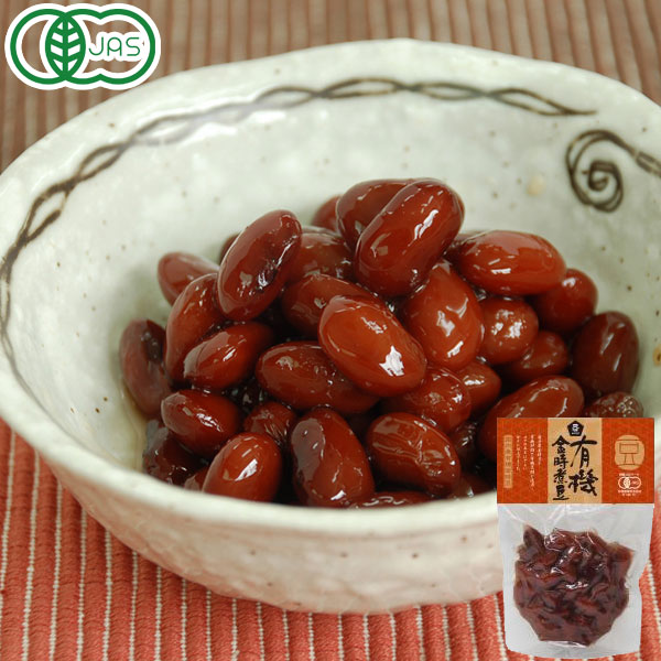 有機金時煮豆（125g）【ムソー】...