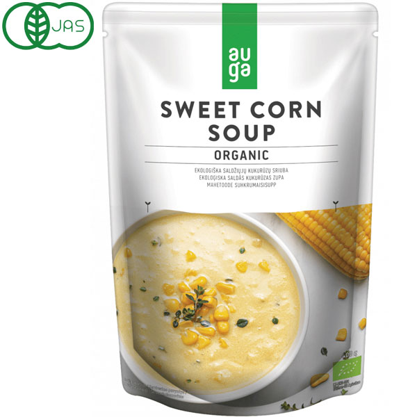 【数量限定】auga オーガニックコーンスープ（400g（約2人前））【むそう商事】のサムネイル
