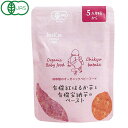 ベビーフード 有機紅はるか芋と有機安納芋のペースト（5ヶ月頃から）（80g）【かごしま有機生産組合】