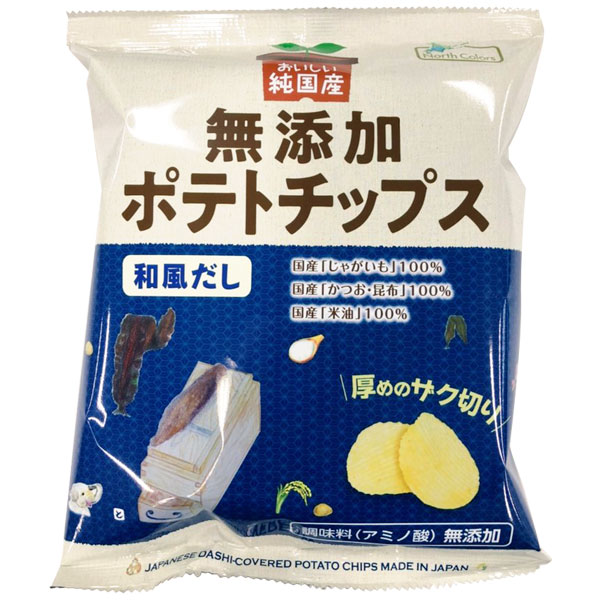 純国産ポテトチップス・和風だし(53g)【ノース...の商品画像