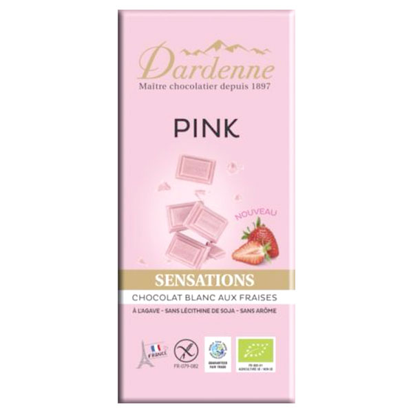 【今季完売】【秋冬限定】ダーデン アガベチョコレート ストロベリーピンク（70g）【アルマテラ】