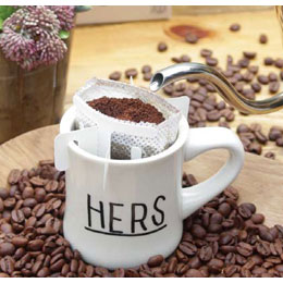 ムソーオーガニック カフェインレスコーヒー（ドリップタイプ）中細挽き（10g×5袋入）【むそう商事】 shizenkan-10030757 PURE・HEART自然館 サンプル画像2