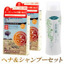 魅せる美髪セット(オーガニータ(ビターオレンジ)2個と自然葉シャンプー1本)【グリーンノート】【送料無料】〇