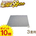 【送料無料】電磁波99%カット(磁界)電気ホットカーペット・本体のみ 3畳相当〔ZCB-30K〕【ゼンケン】【いつでもポイント10倍】