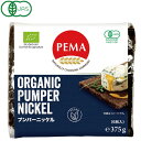 PEMA（ペーマ） 有機全粒ライ麦パン（プンパーニッケル）（375g（6枚入））【ミトク】