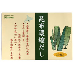 オーサワの昆布濃縮だし（5g×36包）【オーサワジャパン】