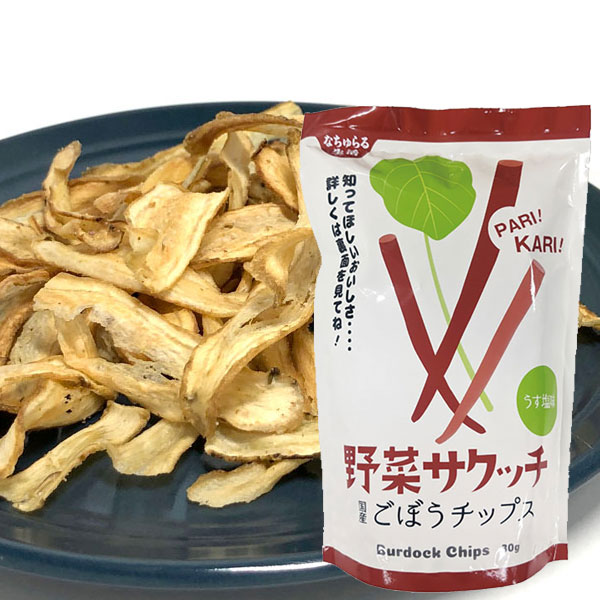 なちゅらる生活 野菜サクッチ国産ごぼうチップス（30g）【イー・有機生活】