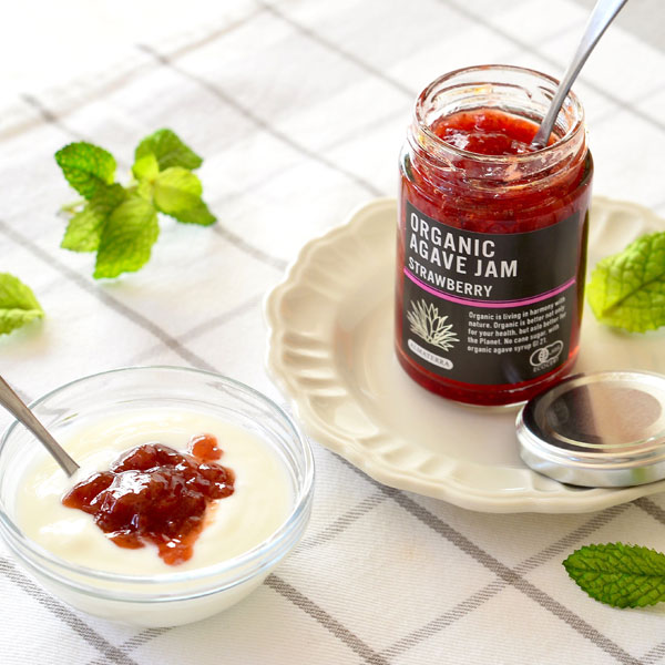 オーガニックアガベジャム ストロベリー（140g）【アルマテラ】□