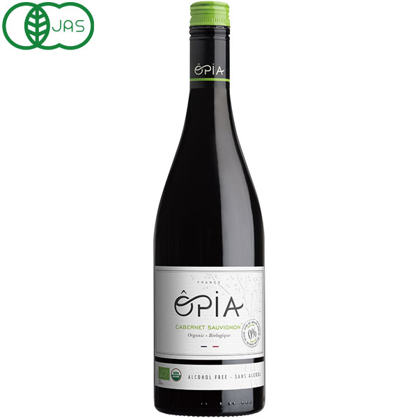 OPIA(オピア)カベルネソーヴィニヨン・オーガニック・赤(ノンアルコール・ワインテイスト飲料)(750ml)【パシフィック洋行】