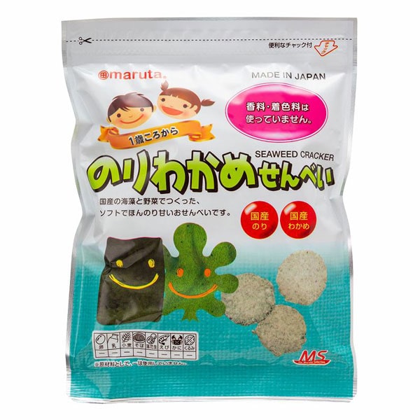 のりわかめせんべい27g【ザ・マルタ・セレクション】