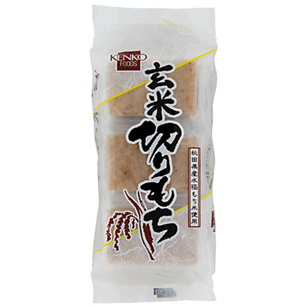 秋田県で栽培した水稲もち米を使用した、味わい深いお餅です。焼くと玄米の香ばしい風味がより一層引き立ちます。商品詳細商品番号sg6051原材料水稲もち米（秋田県産）内容量400g賞味期限製造日より1年販売元健康フーズ株式会社広告文責有限会社自然館 0957-22-8770【関連ワード】玄米きり餅,玄米切餅,玄米切り餅,玄米餅,玄米モチ,玄米切もち,玄米きりもち,お餅,おもち,オモチ,【年末年始好適品】