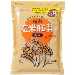 玄米胚芽粉末（チャック付）（400g）【創健社】