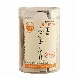 【数量限定】毎日えごまオイル　丸筒（42g（3g×14本））【太田油脂】