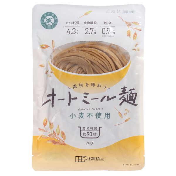 素材を味わう オートミール麺(100g)【創健社】