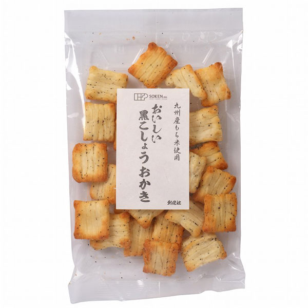 黒こしょうおかき(70g)【創健社】の商品画像