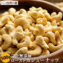 カシューナッツ 素焼き 500g 送料無料 無塩 無添加 [ お試し 素焼き ロースト カシュ