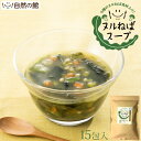 ヌルねばスープ15包 送料無料 9種ヌルねば食材 横浜薬科大学 総合健康 メディカルセン