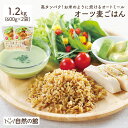 オーツ麦ごはん 合計1.2kg(600g×2袋) 送料無料 オートミール 雑穀 食物繊維 ごはん 保存食 非常食 訳あり(簡易梱包) ダイエット 腸活 サラダ 高たんぱく 低GI ヘルシー 宅配便