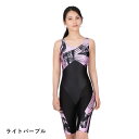 競泳水着 レディース【SPOXIA 競泳水着 幾何学】水着 女性 オールインワン ワンピース フィットネス スイミング プール ジム アクアビクス スポーツ 練習用 ダイエット 体型カバー 大きいサイズ パッド付き 女性 スイムウェア おしゃれ かわいい かっこいい 2