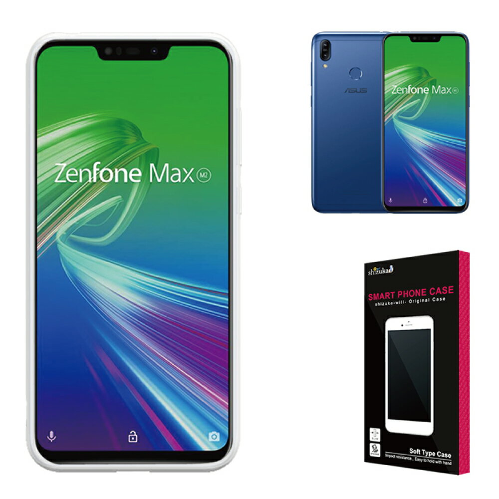 ASUS ZenFone Max (M2) ZB633KL  Ʃ ׷ۼ ɻ ɻ TPU ե ޥå zenfonemax zb633kl ե ꥢ  С (shizukawill)פ򸫤