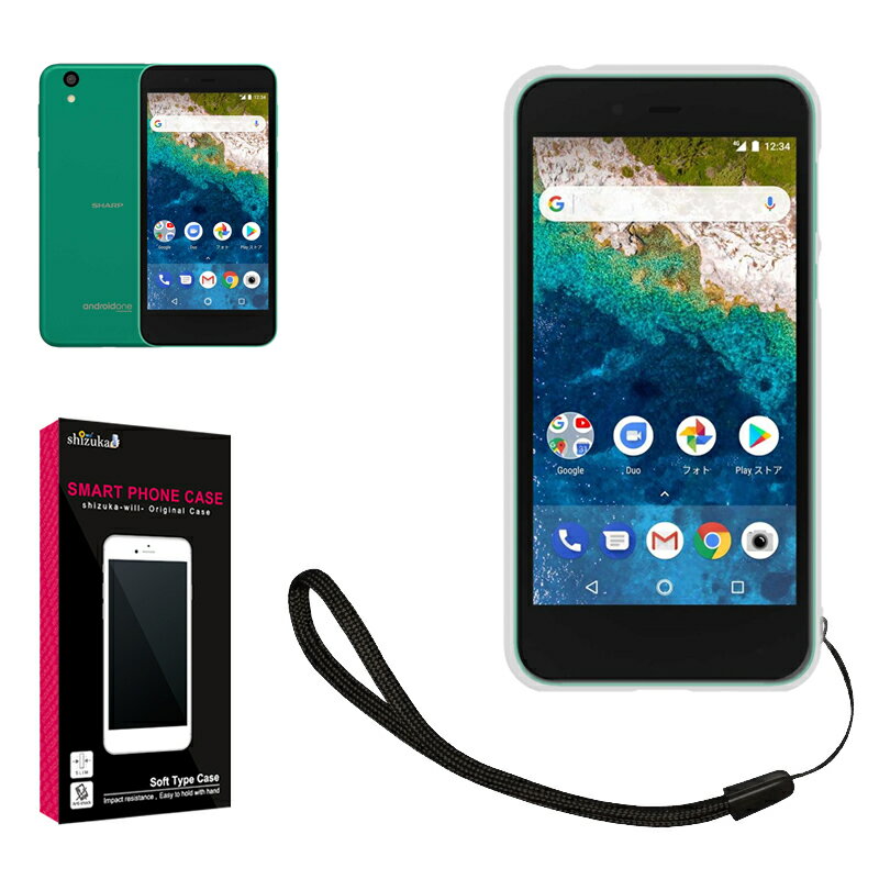 Softbank եȥХ Android One S3 Ʃ Ѿ׷ ׷ۼ ȥå TPU ե ꥢ  С...