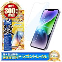 iPhone14 フィルム ブルーライトカット iPhone 14 保護フィルム アイフォン14 ガラスフィルム 10Hドラゴントレイル 液晶保護フィルム シズカウィル