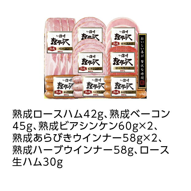 【送料無料】 夏ギフト 信州ハム 軽井沢セットB お中元 暑中見舞い ギフト プレゼント 4549348510902 SS_4106