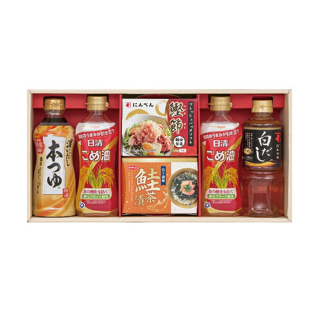 【送料無料】冬ギフト にんべん&日清オイルバラエティギフト お歳暮 ギフト プレゼント 4549348539286 SS_3307(4)