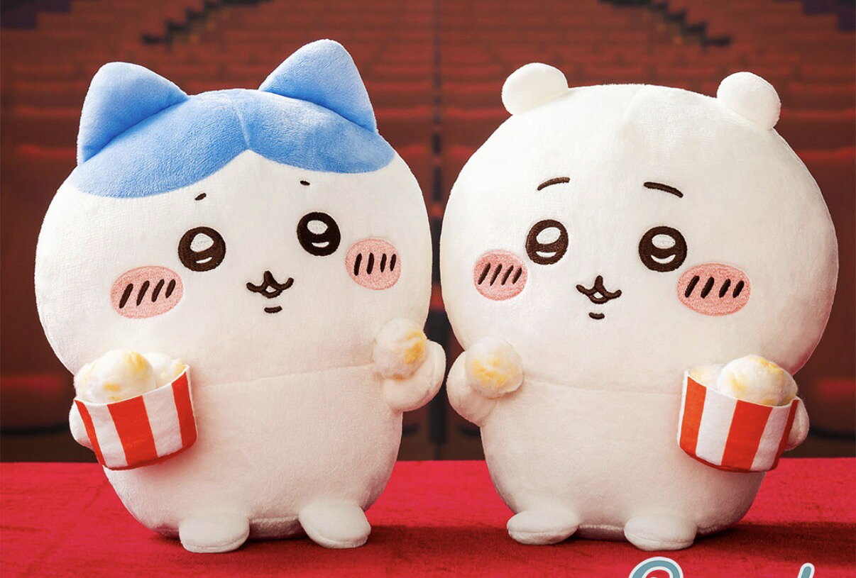 ちいかわ いっしょに食べよポップコーンぬいぐるみ ちいかわ ぬいぐるみハチワレ くりまんじゅう
