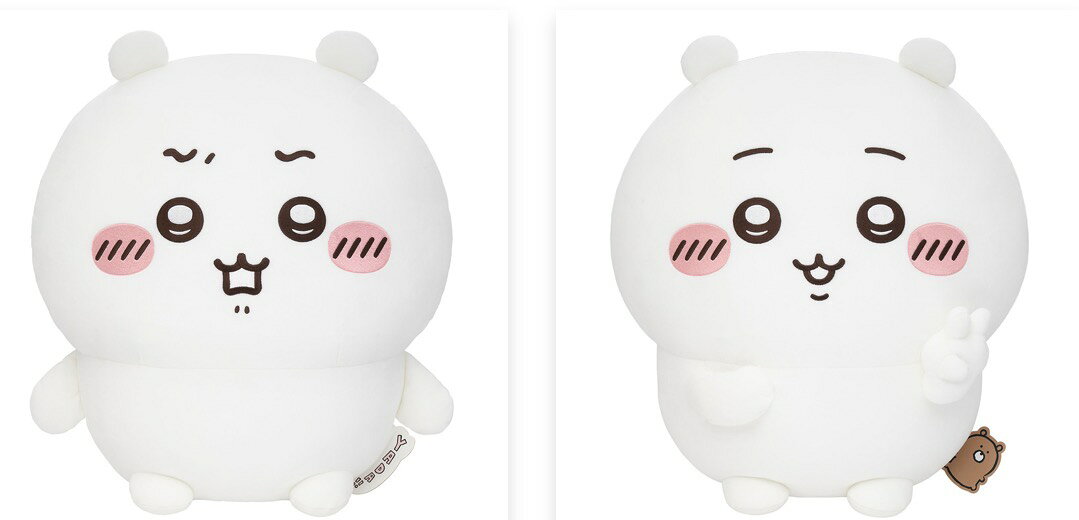 【A賞】ちいかわ ちいかわだらけくじ 超BIGぬいぐるみ 約45センチ A賞 全2種 ぬいぐるみ ちいかわ ナガノ ハチワレ くりまんじゅう うさぎ モモンガ キャラクター 可愛い インテリア なんかちいさくてかわいいやつ プリャ 大きい ちいぽけ