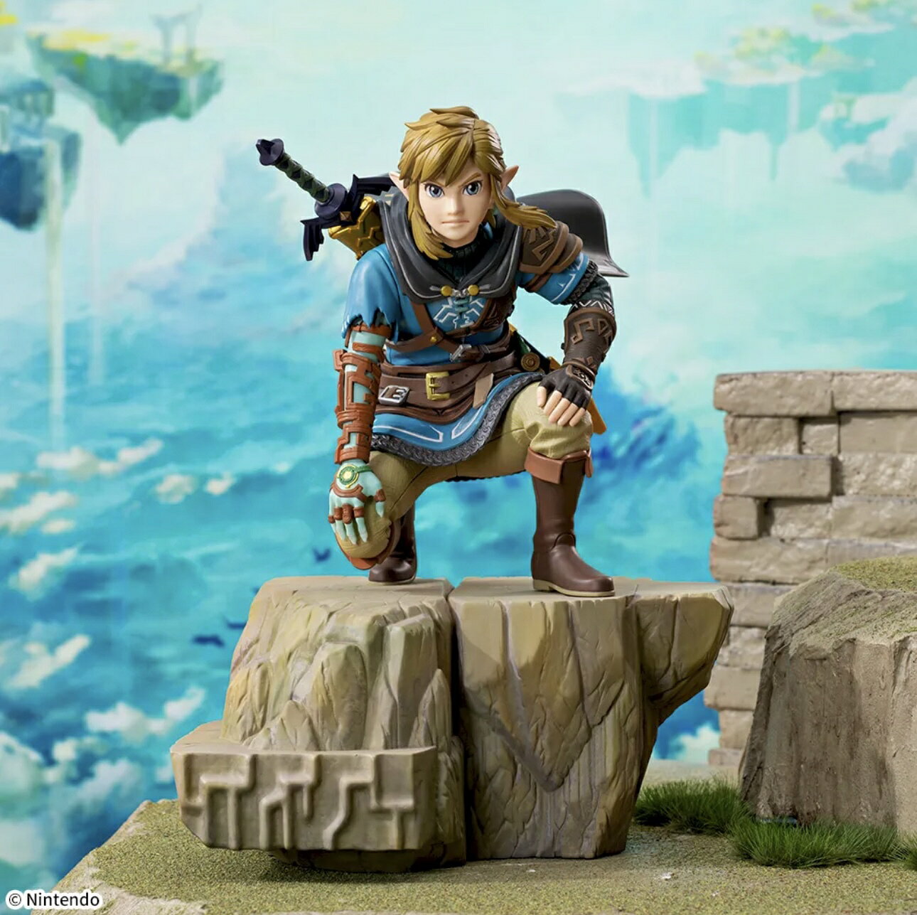 【リンク】ゼルダの伝説 ティアーズオブザキングダム FIGURIZMα“リンク”　フィギュア コミック 送料無料 グッズ 約23センチ ゼルダの伝説 ゼルダ ZELDA ブレスオブザワイルド ティアキン — vista 3