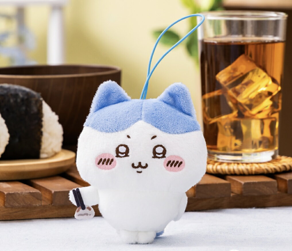 ちいかわ ハチワレだらけマスコット おにぎり ネギトロ丼 じゃこ天 ちいかわ ぬい...