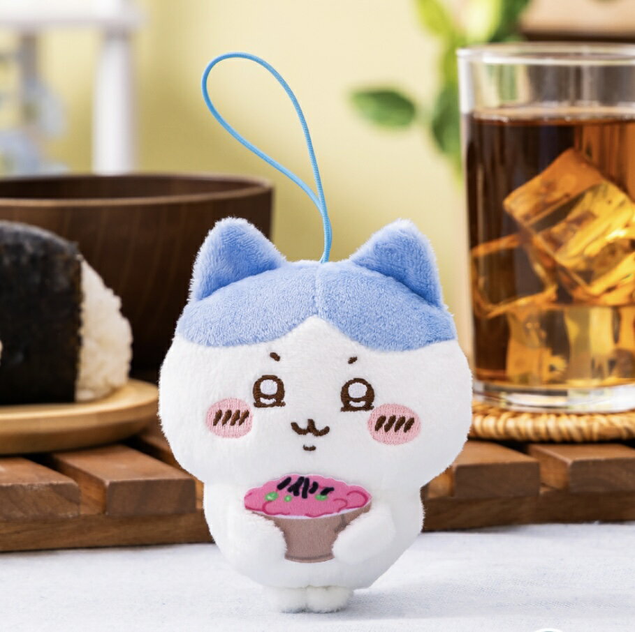 ちいかわ ハチワレだらけマスコット おにぎり ネギトロ丼 じゃこ天 ちいかわ ぬい...