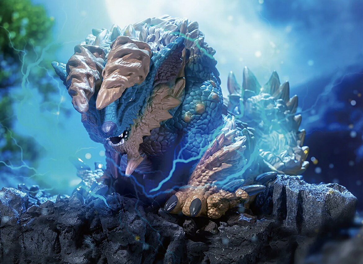 【ジンオウガ】モンスターハンター 鎮座獣 ジンオウガ～月下雷鳴～ フィギュア モンスターハンター モンハン ワイルズ 20周年 フィギュア ジンオウガ リオレウス ラギアクルス ゴアマガラ フルフル ハプルボッカ 回復薬 — vista 2