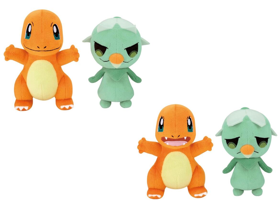 ポケットモンスター いろんなおかおぬいぐるみ～ヒトカゲ・カプサイジ～ ポケぬい スカーレット バイオレット 3980円以上購入送料無料 ポケモン はじめてのプレゼント 約12センチ いつでも一緒 抱っこ プレゼント 小学生 幼稚園 誕生日 クリスマス おやすみのサムネイル